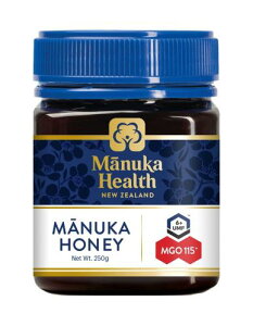 MANUKA HEALTH NEW ZEALAND }kJwX }kJnj[ MGO115+ / UMF6+ 250g [ Ki j[W[hY ]