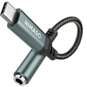 NIMASO type-c Cz ϊ ^Cvc CzA_v^ 3.5mm Aux usb-cI[fBWbN db/ʒ/yΉ iphone16 /15/iPad/iPad Pro/Android/typec@ɓKp NAD22A441