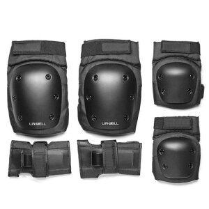 �X�P�[�g�{�[�h �v���e�N�^�[ 6�_�Z�b�g ��� �I �G�K�[�h�X�P�[�g�{�[�h�p�p�b�h �q���p�Ƒ�l�p �ی� ���[�ܕt�� (M�T�C�Y�c150CM�`175CM�iLADYS�`MENS�j)