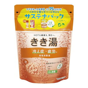 きき湯薬用入浴剤食塩炭酸湯 潮騒の香り 360g(約12回分) バスクリン 炭酸入浴剤