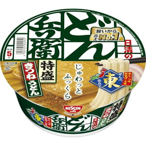 どん兵衛 特盛きつねうどん (東) 日清食品 カップ麺 131g×12個