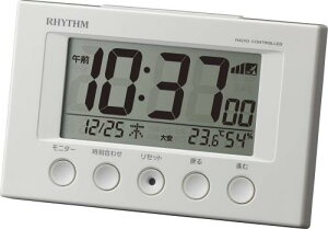 Y(RHYTHM) ڊo܂v dgv xvExvt tBbgEF[uX}[g  7.7×12×5.4cm 8RZ166SR03