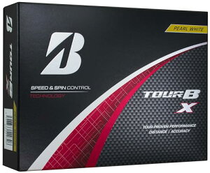 Bridgestone GOLF �S���t�{�[�� TOUR B X 2024�N���f�� �p�[���z���C�g 1�_�[�X[12����]