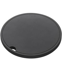 山崎実業(Yamazaki) シリコン 鍋敷き 丸型 ブラック 約W16×D16×H1cm タワー tower 耐熱 シリコン製 2955