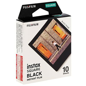 xmtC(FUJIFILM) XNGAtH[}bgtB instax SQUARE ubNt[ 10 INSTAX SQUARE BLACK FRAME WW 1