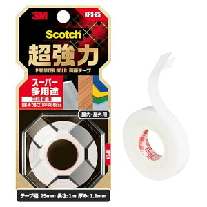 3M XRb` ͗ʃe[v v~AS[h X[p[pr 25mm×1m 1 KPS-25