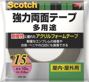 3M XRb` ͗ʃe[v 15mm10m PSD-15R