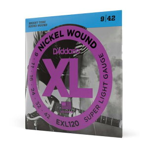 D'Addario __I GLM^[ jbP SuperLight .009-.042 EXL120 Ki