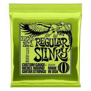 ERNIE BALL A[j[{[ GLM^[ REGULAR SLINKY 2221 M[EXL[ (10-46)