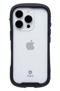 iFace Reflection iPhone 16 Pro �P�[�X �N���A �����K���X(�u���b�N)�A�C�t�F�C�X iphone16pro �P�[�X �A�C�t�H��16�v�� �J�o�[ �X�}�z�P�[�X ���� ���ϖh�~ �ϏՌ� �X�g���b�v�z�[���t�� �N���A�P�[�X