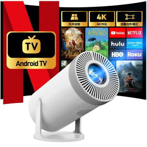 Happilaff vWFN^[ ƒp2025NVoI 20000LME270°]E4KΉEŐVAndroid TV1080P vWFN^[ ^ V䓊e Wi-Fi6 50Y[@\ 