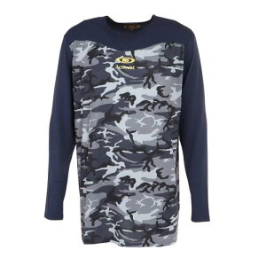 アクティブーム 野球 アンダーシャツ 長袖 02-AMJLS ネイビー M