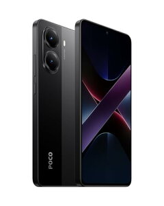 Xiaomi POCO X7 Pro 8GB+256GB ���{��� Sim�t���[ �X�}�[�g�t�H�� 90W�n�C�p�[�`���[�W 120Hz �L�@EL�f�B�X�v���C IP68�h�o�E�h�� docomo/au/SoftBank/Rakuten Mobile ����Ή� �u���b�N