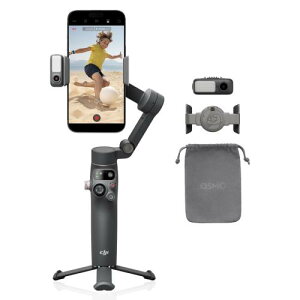 DJI �X�}�z �W���o�� Osmo Mobile 7P �W���o���X�^�r���C�U�[�iiPhone/Android) �l�C�e�B�u�g���b�L���O �Ɩ� 3���X�}�z�W���o�� �N�C�b�N�X�^�[�g �����^�b�v�ҏW �������b�h���O�r���� 10���Ԏg�p 