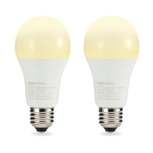 �x�[�V�b�N A19/E26���� LED�d�� 100W�^ �d���F �񒲌� 1520lm 2�p�b�N