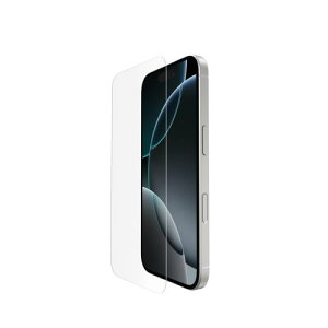 Belkin iPhone 17 Pro�Ή� UltraGlass2 �ی�t�B���� �����K���X �K���X�t�B���� 0.29mm �w��E��U�h�~ �R�ۉ��H ���ǎ��t���K�C�h�t�� OVA193fq