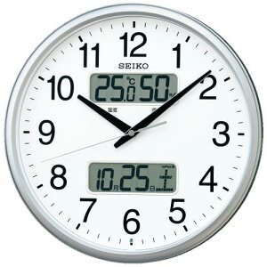 ���[�J�[�����ۏ�2�N�ΏۃZ�C�R�[�N���b�N(Seiko Clock) �Z�C�R�[ �N���b�N �|�����v �d�g �A�i���O �J�����_�[ ���x ���x �\�� ��F ���^���b�N KX235S