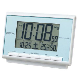 �Z�C�R�[�N���b�N(Seiko Clock) �Z�C�R�[ �N���b�N �ڊo�܂����v �d�g �f�W�^�� �J�����_�[ ���x ���x �\�� ���� �p�[�� SQ698L SEIKO