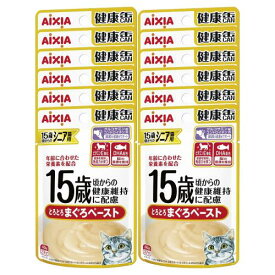 健康缶 パウチ 15歳からのとろとろまぐろペースト 40g×12袋入り
