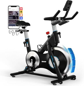 DMASUN �ƒ�p�G�A���o�C�N �X�s���o�C�N Bluetooth�A�v��[ZWIFT�Ή�/5�N�ۏ�]�t�B�b�g�l�X�o�C�N �����o�C�N �É� �}�O�l�b�g�� �T�h���E�n���h�����߉\ �_�C�G�b�g�g���[�j���O