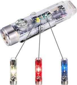 RovyVon LED Aurora A8 �L�[�z���_�[�^�����d���A650�����[���������P�x�AEDC�~�j�T�C�Y�AUSB-C�[�d���A10���[�h�A�`�F�b�N�A�Ǐ��ɍœK(365nm/��/��)