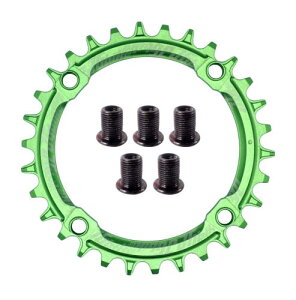 Jgbike ���E���h�I�[�o���`�F�[�������O 104mm BCD chainring 30T 32T 34T 36T 38T 8 9 10 11 12�X�s�[�h MTB XC�g���C��e-�o�C�N�t�@�b�g�o�C�N�}�E���e���o�C�N�p�i���[���C�h�V���O���`�F�[�������O