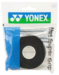 ���l�b�N�X(YONEX) �e�j�X �o�h�~���g�� �O���b�v�e�[�v �E�F�b�g�X�[�p�[�O���b�v �l�ߑւ��p (5�{����) AC1025 �u���b�N