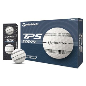�e�[���[���C�h(TAYLOR MADE) TMJ24 TP5 Stripe JPN dz �e�B�[�s�[�t�@�C�u �X�g���C�v �S���t�{�[�� �z���C�g