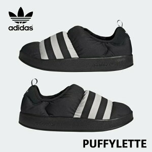 �A�f�B�_�X �I���W�i���X �X�j�[�J�[ adidas Originals PUFFYLETTE �p�t�B���b�^ GY4559 Core Black / Grey One / Core Black �u���b�N �O���[ �~�p�V���[�Y Mens Womens
