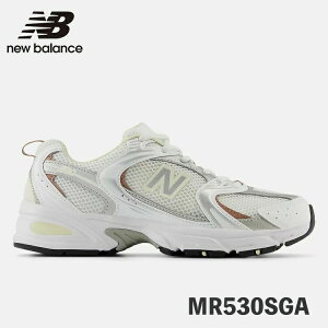 �j���[�o�����X 530 �X�j�[�J�[ New Balance 530 MR530SGA White with silver metalic and calcium �z���C�g �V���[�Y
