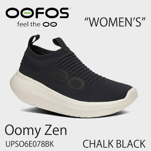 �E�[�t�H�X �X�j�[�J�[ ���f�B�[�X OOFOS �X�j�[�J�[ ���f�B�[�X OOMY ZEN CHALK BLACK WOMEN RECOVERY SHOOES ���J�o���[�V���[�Y �u���b�N �`���[�N ���f�B�[�X �V���[�Y