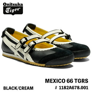 IjcJ^CK[ Xj[J[ Onitsuka Tiger MEXICO 66 TGRS LVR66 [WF[ # 1182A678.001 BLACK/CREAMV[Y