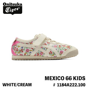 IjcJ^CK[ Xj[J[ LbY Onitsuka Tiger MEXICO 66 KIDS LVR 66 Xj[J[ LbY 1184A222.100 WHITE/CREAM N[ ԕ Ԃ V[Y ̎q