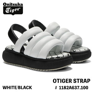 IjcJ^CK[ T_ Onitsuka Tiger OTIGER STRAP WHITE/BLACK I[^CK[ zCg ubN 1182A637.100 V[Y EBY fB[Y