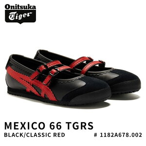 �I�j�c�J�^�C�K�[ �X�j�[�J�[ Onitsuka Tiger MEXICO 66 TGRS ���L�V�R66 # 1182A678.002 BLACK/CLASSIC RED �u���b�N �N���V�b�N���b�h �V���[�Y