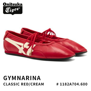 �I�j�c�J�^�C�K�[ �X�j�[�J�[ Onitsuka Tiger GYMNARINA �W���i���[�i # 1182A704.600 CLASSIC RED/CREAM �N���V�b�N���b�h �N���[�� �V���[�Y