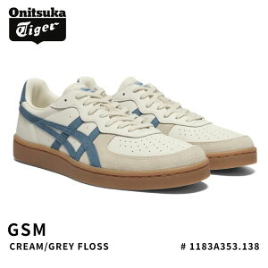 �I�j�c�J�^�C�K�[ �X�j�[�J�[ Onitsuka Tiger �����Y ���f�B�[�X GSM �W�[�G�X�G�� CREAM/GREY FLOSS �N���[�� �O���[�t���X 1183A353.138 �V���[�Y