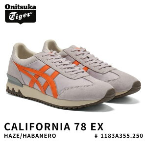 �I�j�c�J�^�C�K�[ �X�j�[�J�[ Onitsuka Tiger �X�j�[�J�[ �����Y ���f�B�[�X CALIFORNIA 78 EX �J���t�H���j�A 78 EX HAZE/HABANERO �w�C�Y �n�o�l�� 1183A355.250 �V���[�Y