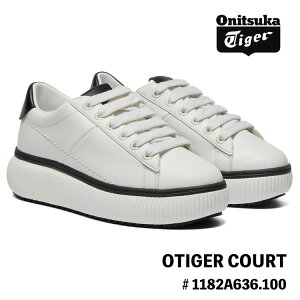 IjcJ^CK[ Xj[J[ Onitsuka Tiger Y fB[X OTIGER COURT R[g WHITE zCg BLACK ubN 1182A636.100 V[Y