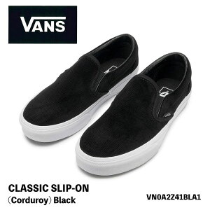 oY Xb| Xj[J[ R[fBC ubN VANS Xb| CLASSIC SLIP-ON (Corduroy) Black VN0A2Z41BLA1 NVbNXb| R[fBC ubN