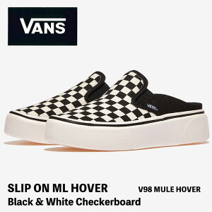 �o���Y �X�j�[�J�[ �~���[�� VANS SLIP ON ML HOVER �X���b�|�� �~���[�� �z�o�[ BLK/WHT/CHK Black & White Checkerboard �u���b�N �z���C�g �`�F�b�J�[�{�[�h �V���[�Y