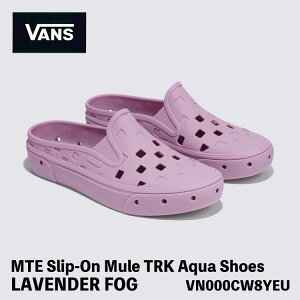 �o���Y �X���b�|�� VANS �X���b�|�� MTE Slip-On Mule TRK Aqua Shoes MTE �X���b�|�� �~���[�� TRK �A�N�A�V���[�Y LAVENDER FOG ���x���_�[ VN000CW8YEU �V���[�Y