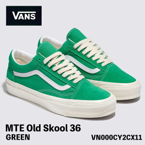 �o���Y �X�j�[�J�[ VANS �X�j�[�J�[ MTE Old Skool 36 GREEN VN000CY2CX11 �X�j�[�J�[ MTE �I�[���h�X�N�[�� 36 �O���[�� �V���[�Y