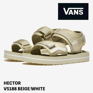 �o���Y �T���_�� VANS �X�|�[�c�T���_�� HECTOR V5188 �w�N�^�[ BEIGE/WHITE �x�[�W�� �z���C�g ���@���Y �V���[�Y