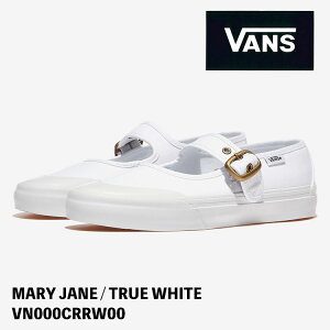 oY Xj[J[ VANS MARY JANE VN000CRRW00 TRUE WHITE [WF[ Womens p V[Y