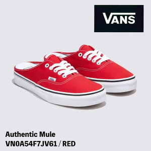 oY Xj[J[ VANS Authentic VN0A54F7JV61 Red I[ZeBbN ~[ bh V[Y