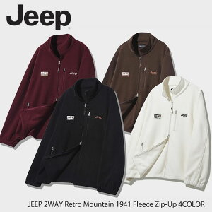 �W�[�v �t���[�X Jeep �t���[�X ���f�B�[�X �����Y JEEP 2WAY Retro Mountain 1941 Fleece Zip-Up (4COLOR) 2�E�F�C ���g�� �}�E���e�� 1941 �t���[�X �W�b�v�A�b�v BURGUNDY BROWN IVORY BLACK JR5TZU191BG JR5TZU191BR JR5TZU191IV