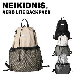�l�C�L�h�j�X �����b�N NEIKIDNIS ���K�̔��X �����Y ���f�B�[�X AERO LITE BACKPACK �G�A�� ���C�g �o�b�N�p�b�N BLACK �u���b�N BEIGE �x�[�W�� CREAM �N���[�� METALIC SILVER ���^���b�N �V���o�[ NB45ABG020 