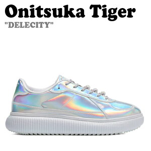 IjcJ^CK[ Xj[J[ Onitsuka Tiger Y fB[X DELECITY fVeB[ PURE SILVER sA Vo[ 1183C195-020 V[Y