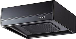●◎カクダイ【#FJ-BFR1E751BK】レンジフード//ブラック、浅型 BFR-1E-751 BK〔HF〕